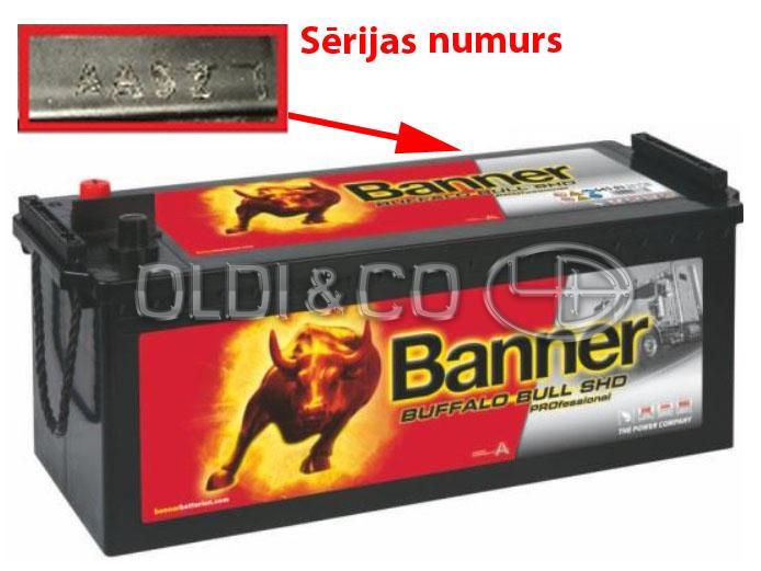 08.012.10775 Batteries → BANNER battery SHD