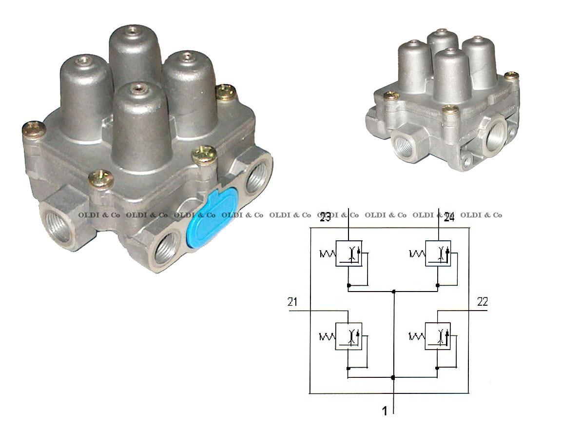 23.006.12363 Pneumatic system / valves → Protection / distribution valve