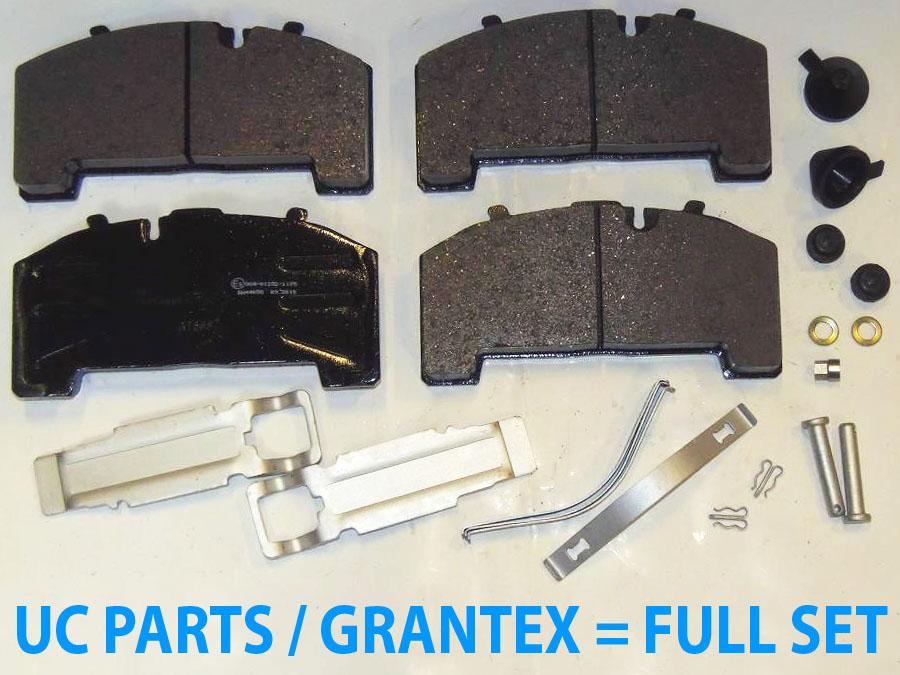 11.010.12396 Calipers and their components → Brake pad kit