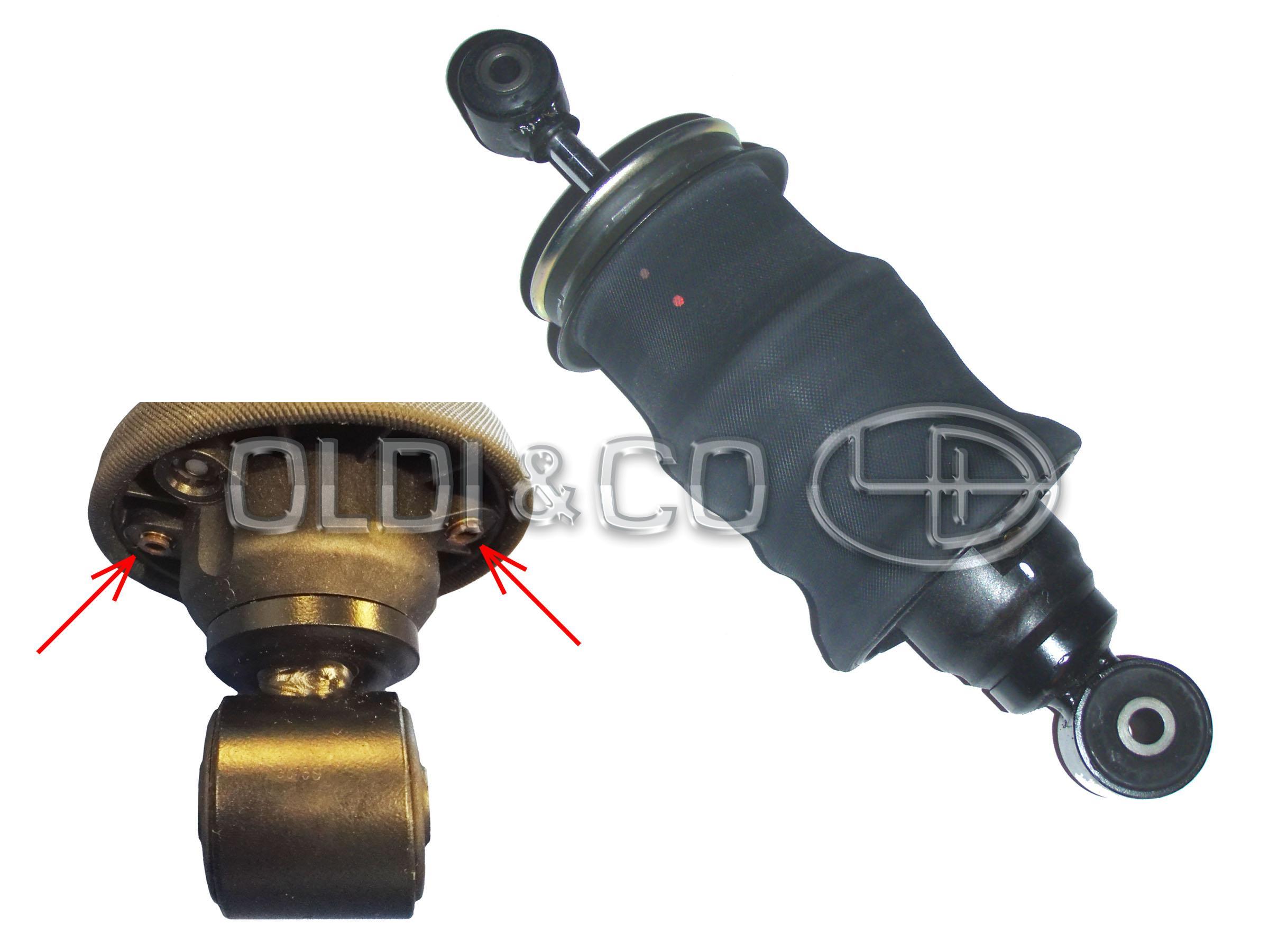 07.065.14470 Cabin parts → Cab shock absorber w/ air bellow
