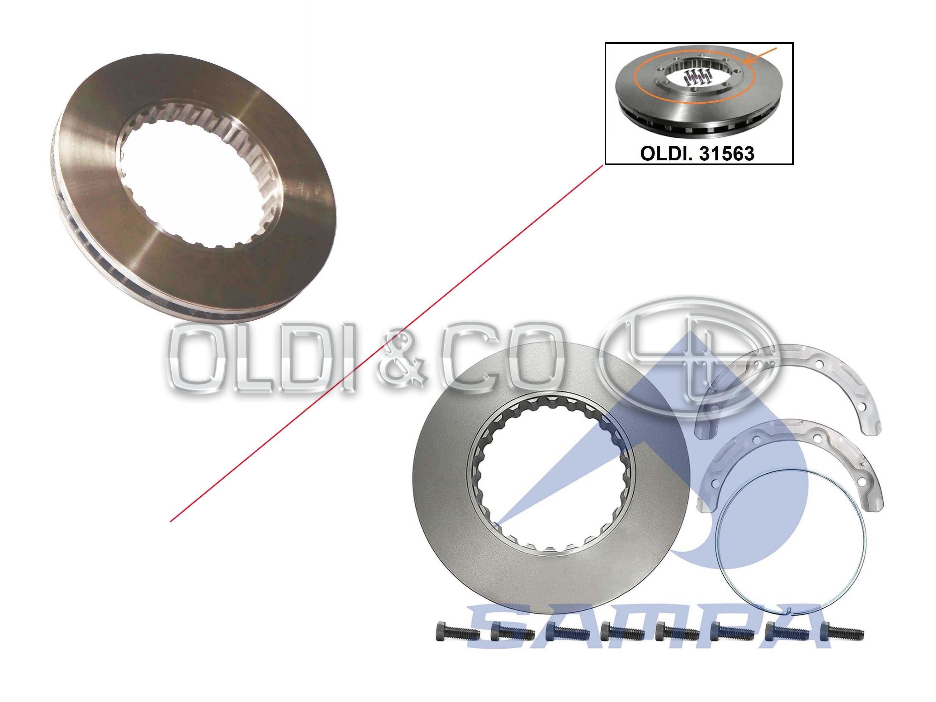 11.042.14758 Brake system → Brake disc