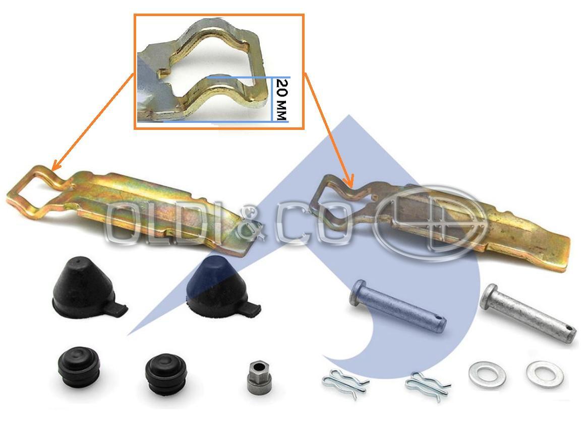 10.028.14778 Calipers and their components → Brake shoe mounting repair kit