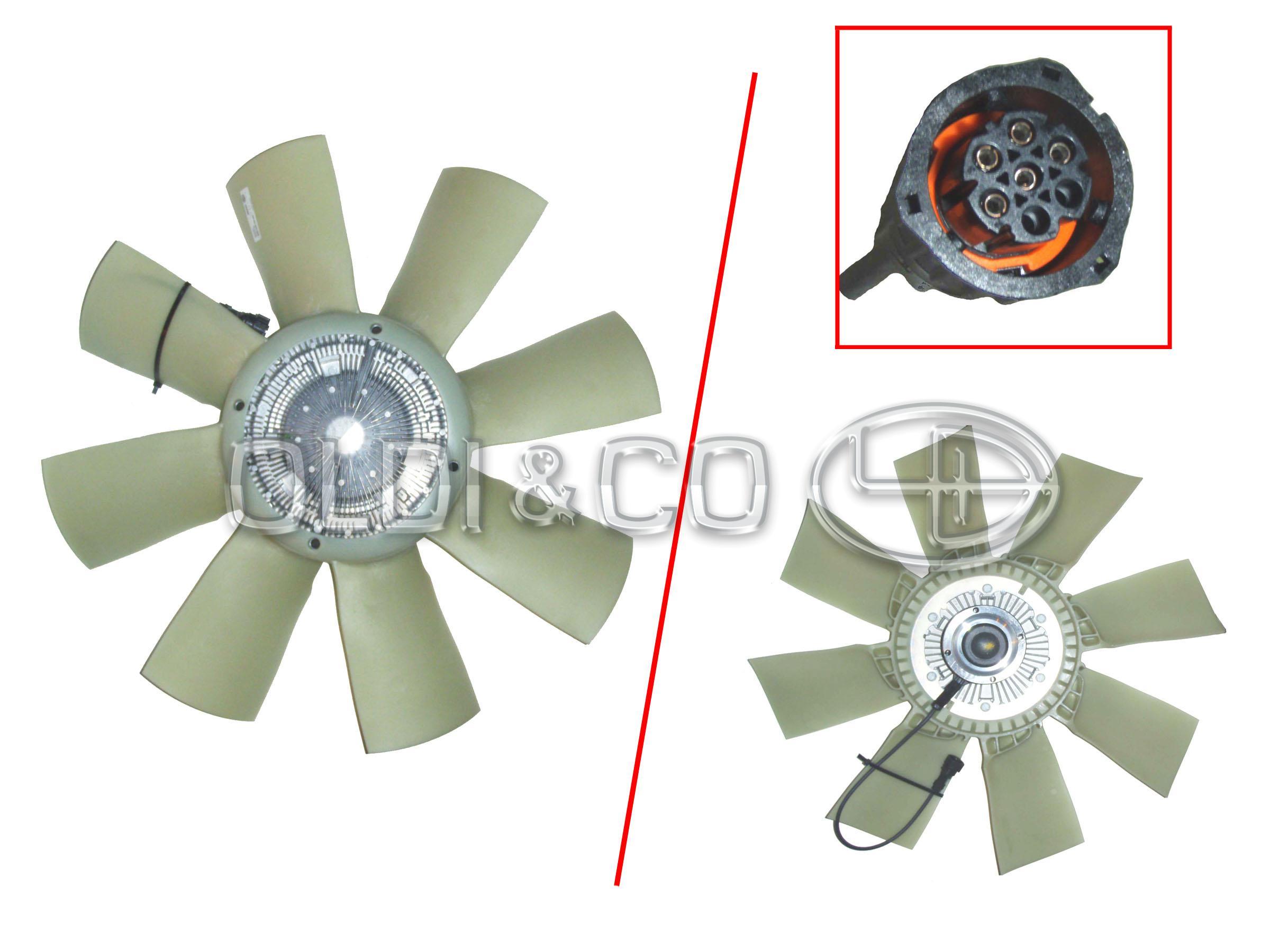 21.002.15252 Cooling system → Viscous fan