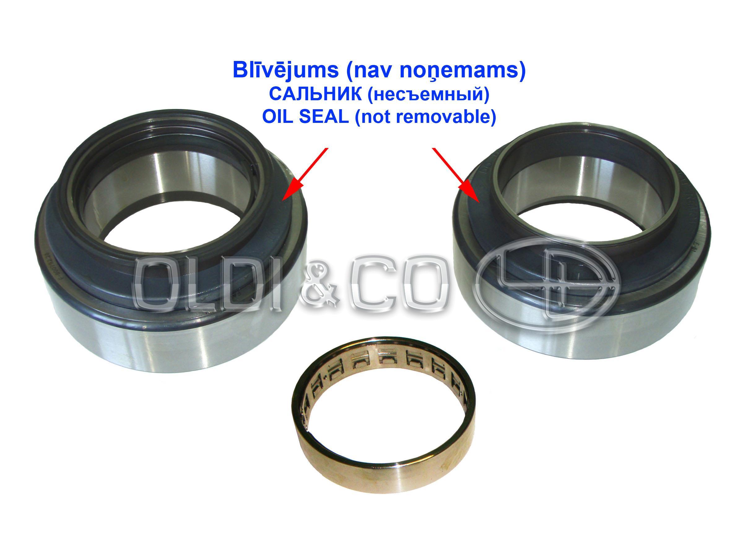 34.110.15418 Suspension parts → Hub rep. kit - bearings/seals
