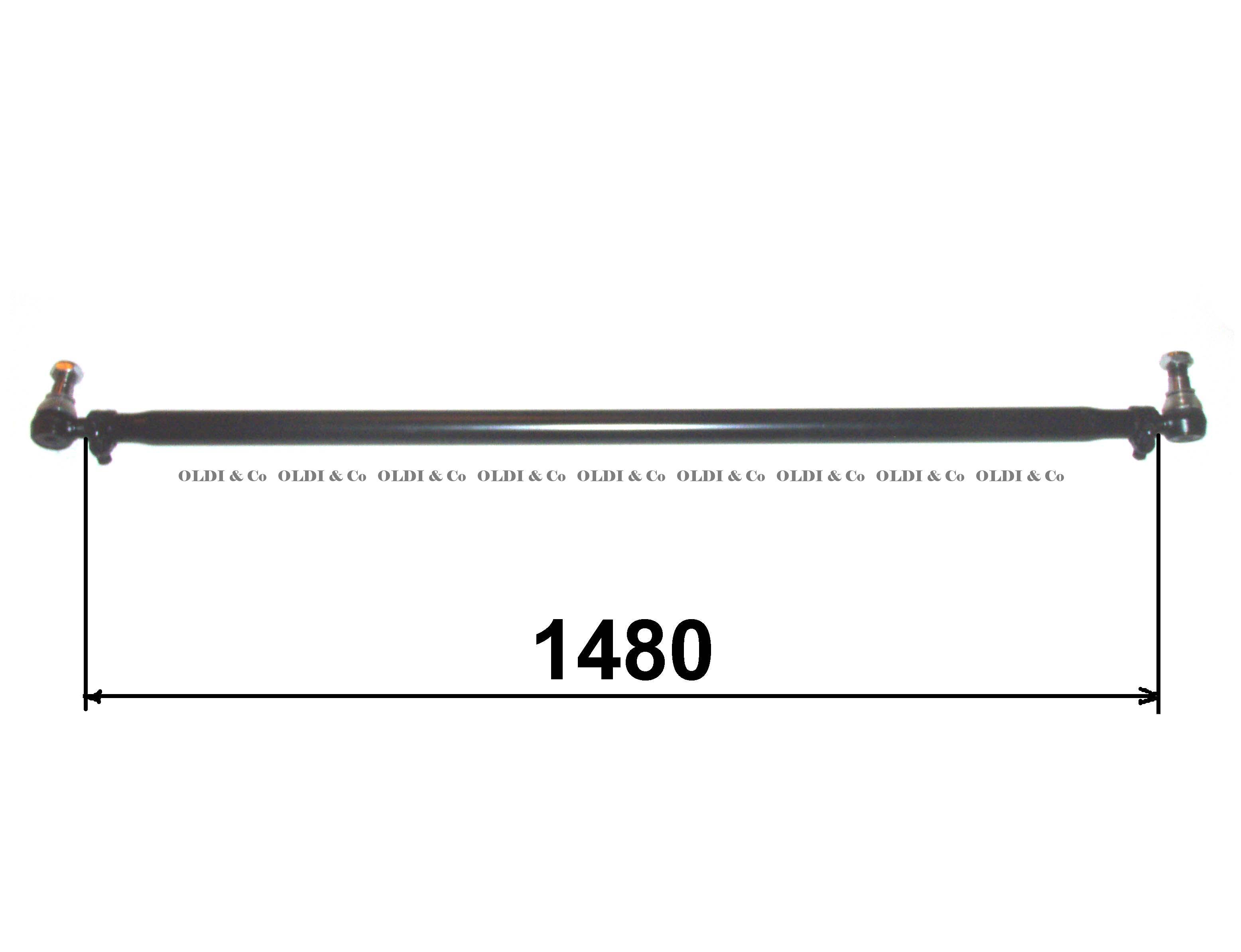 40.008.15667 Stūres sistēmas detaļas → Stūres šķērstienis