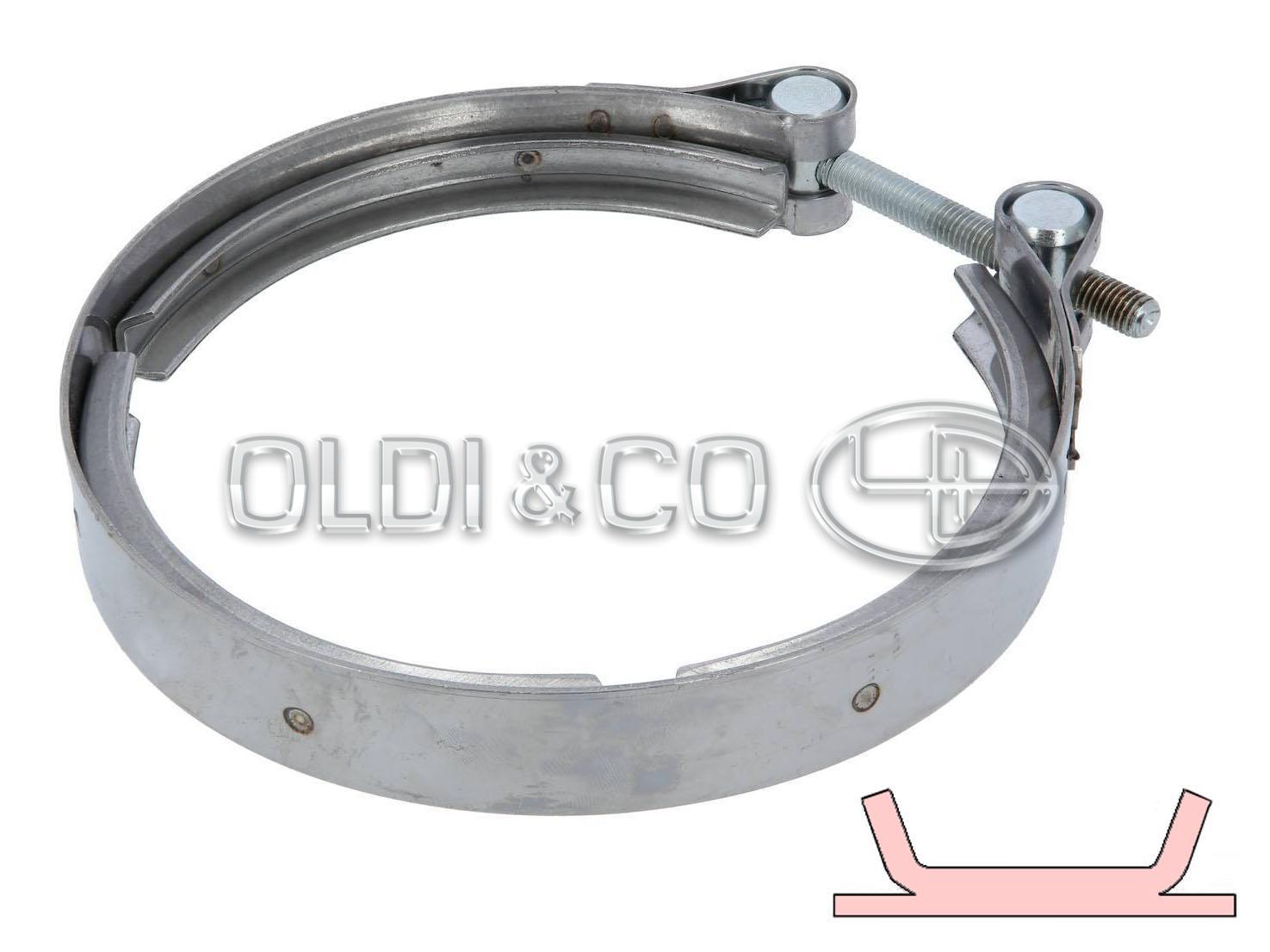29.029.15825 Exhaust system → Flange clamp