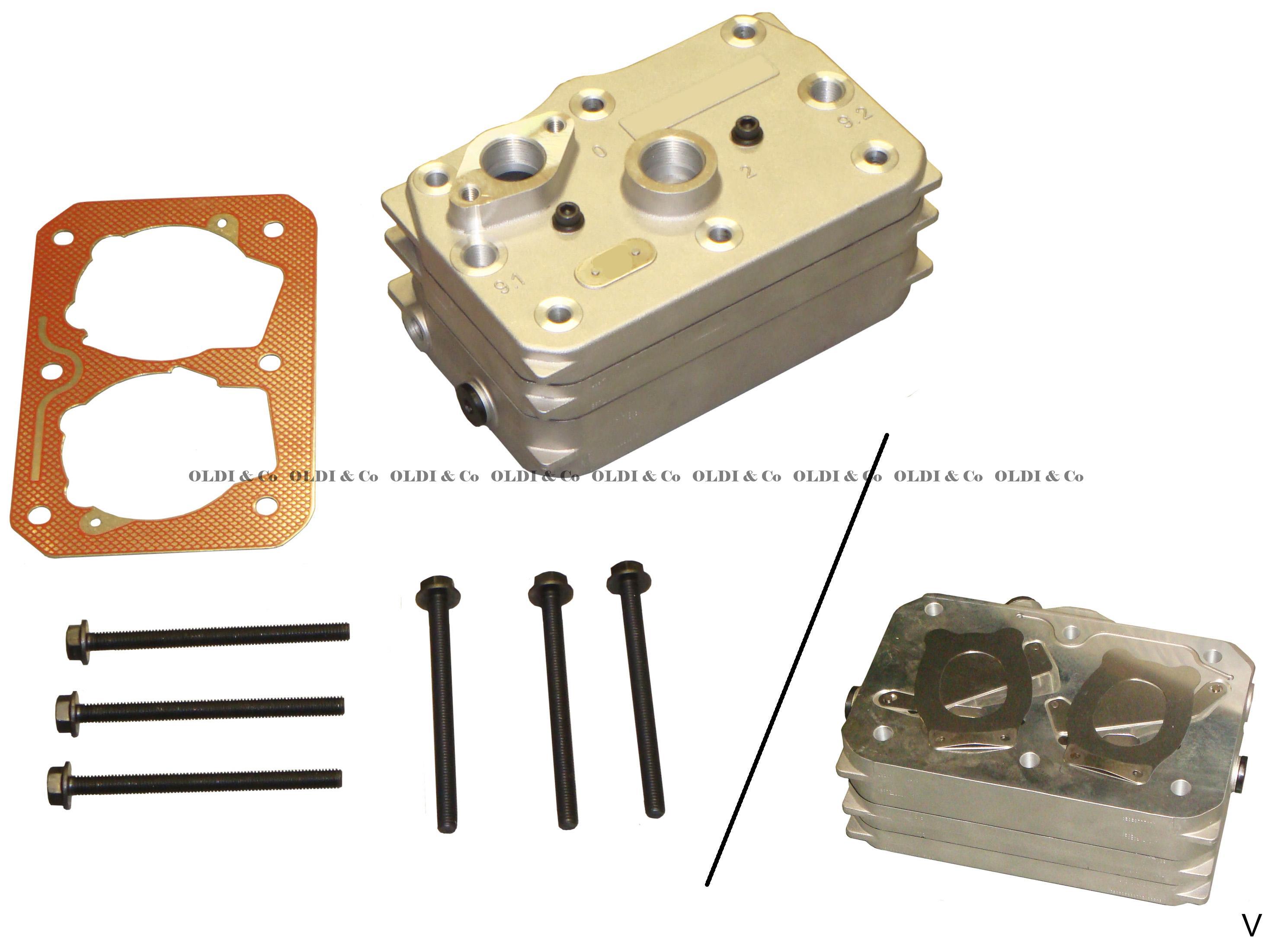 37.003.16338 Compressors and their components → Compressor head kit