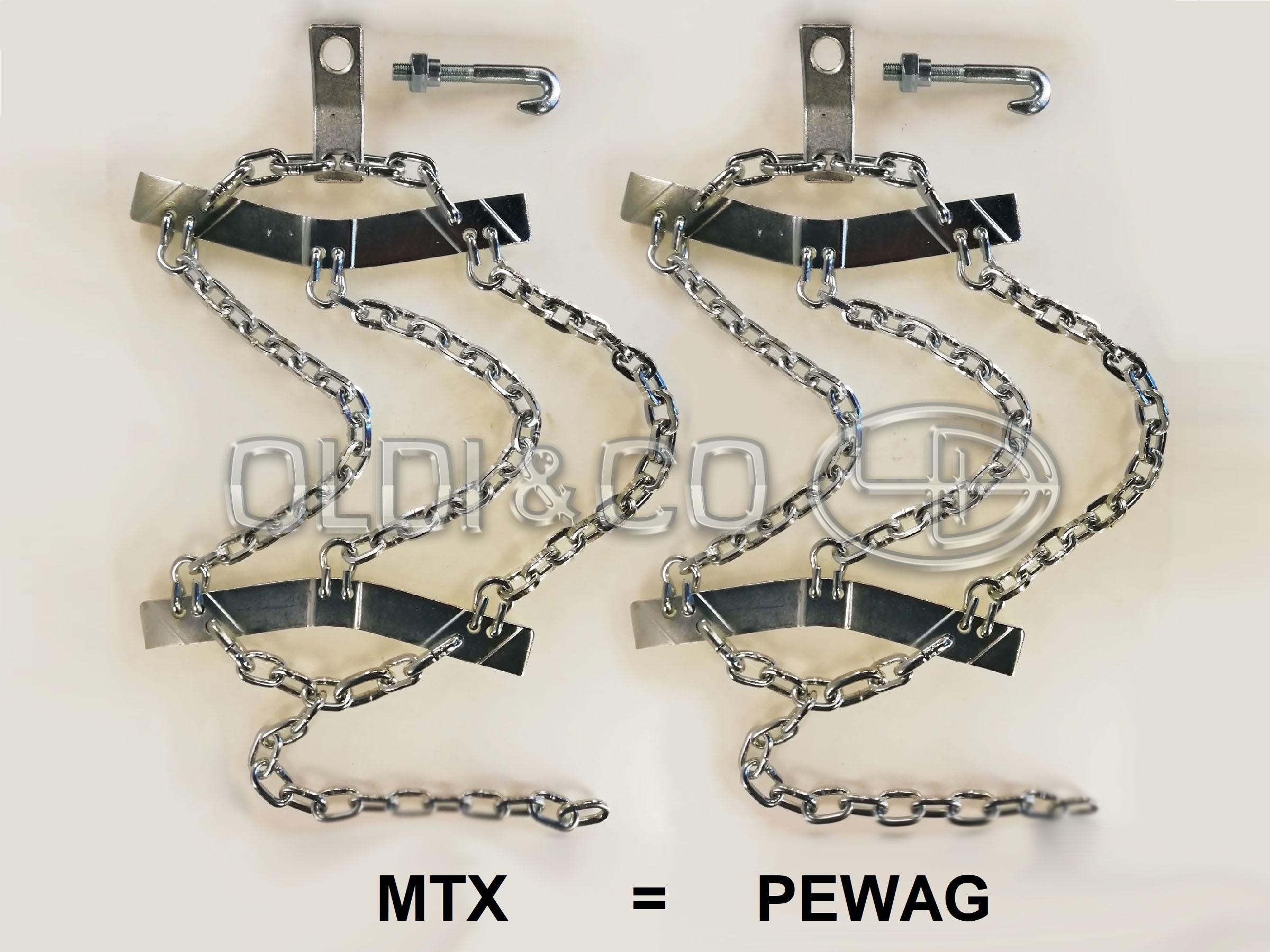 03.012.16434 Wheels, accessori → Chain segment quickly removable