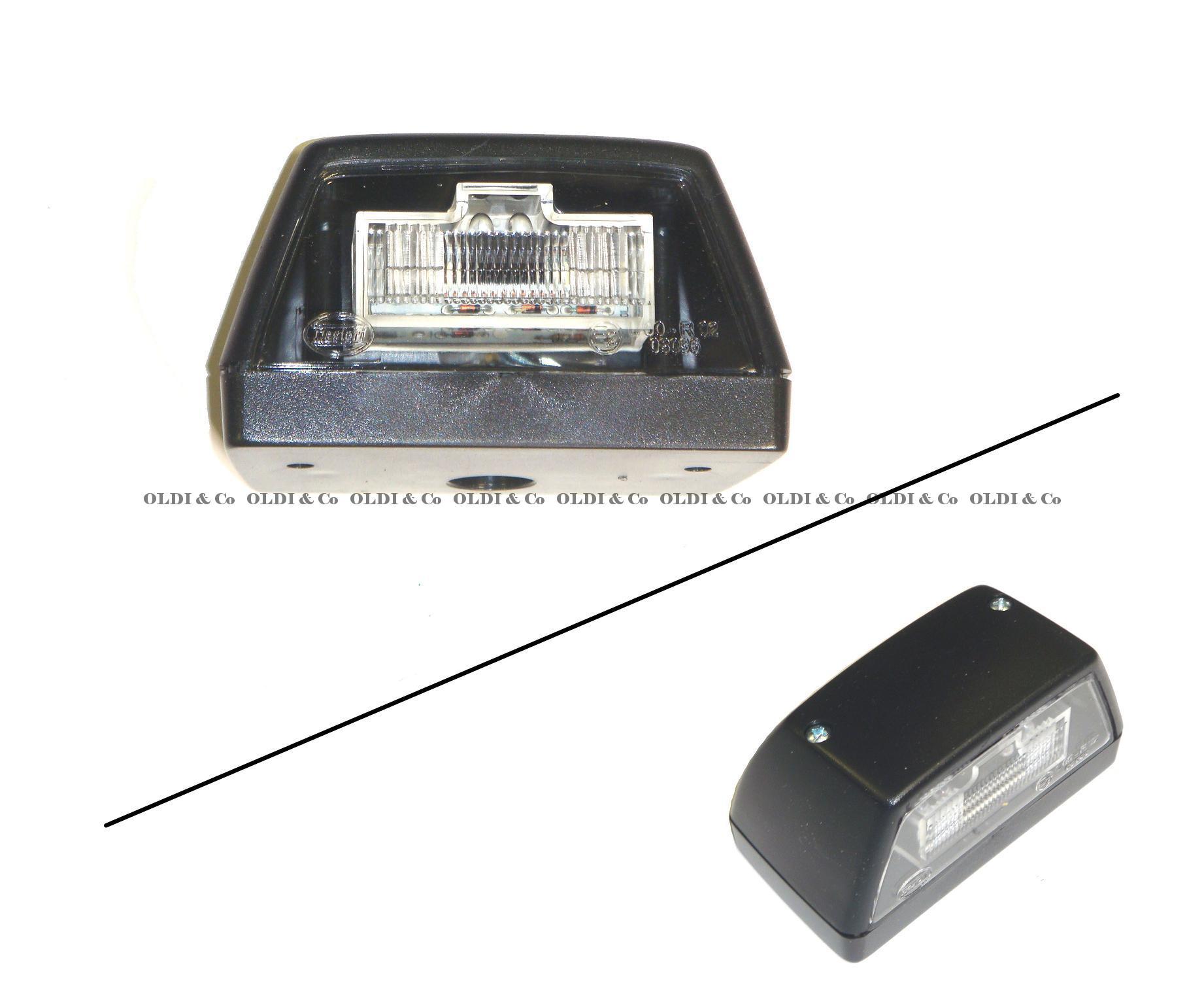 13.019.16437 Optics and bulbs → Registration plate lamp