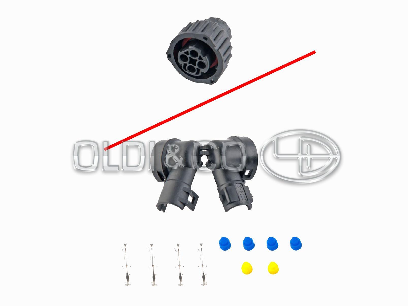 27.084.16447 Fuel system parts → Connector w/o cable