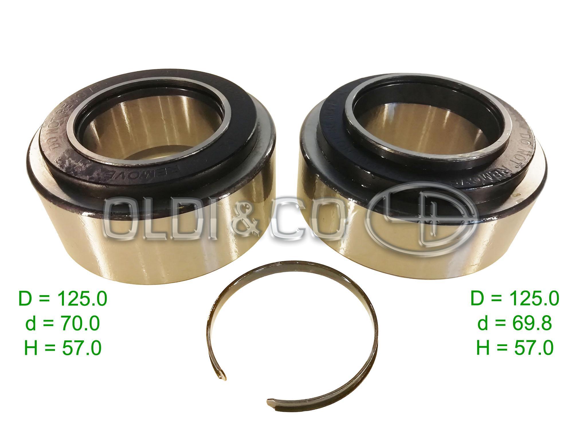 34.110.16920 Suspension parts → Hub rep. kit - bearings/seals