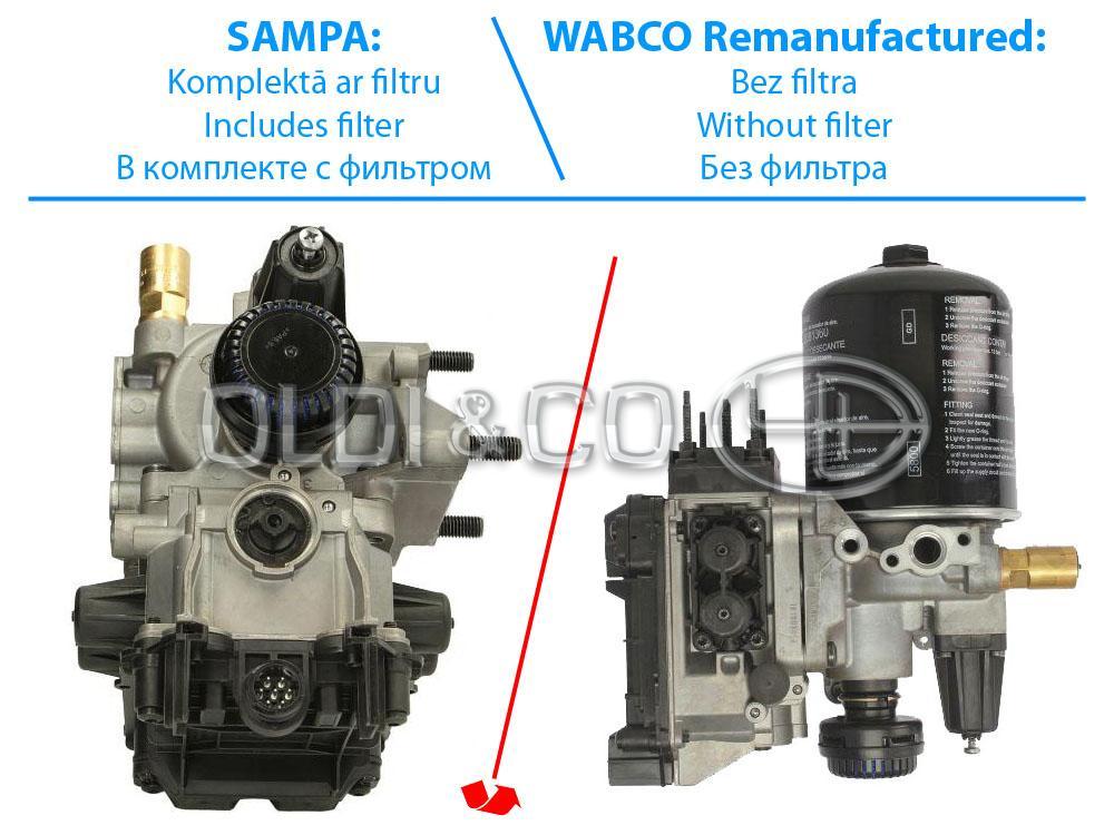 23.001.18346 Pneumatic system / valves → Air dryer