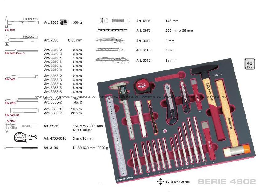 20.116.19189 Tools → Tool set Serie 4902 EVA-2