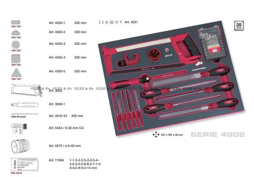 20.116.19190 Tools → Tool set Serie 4902 EVA-2