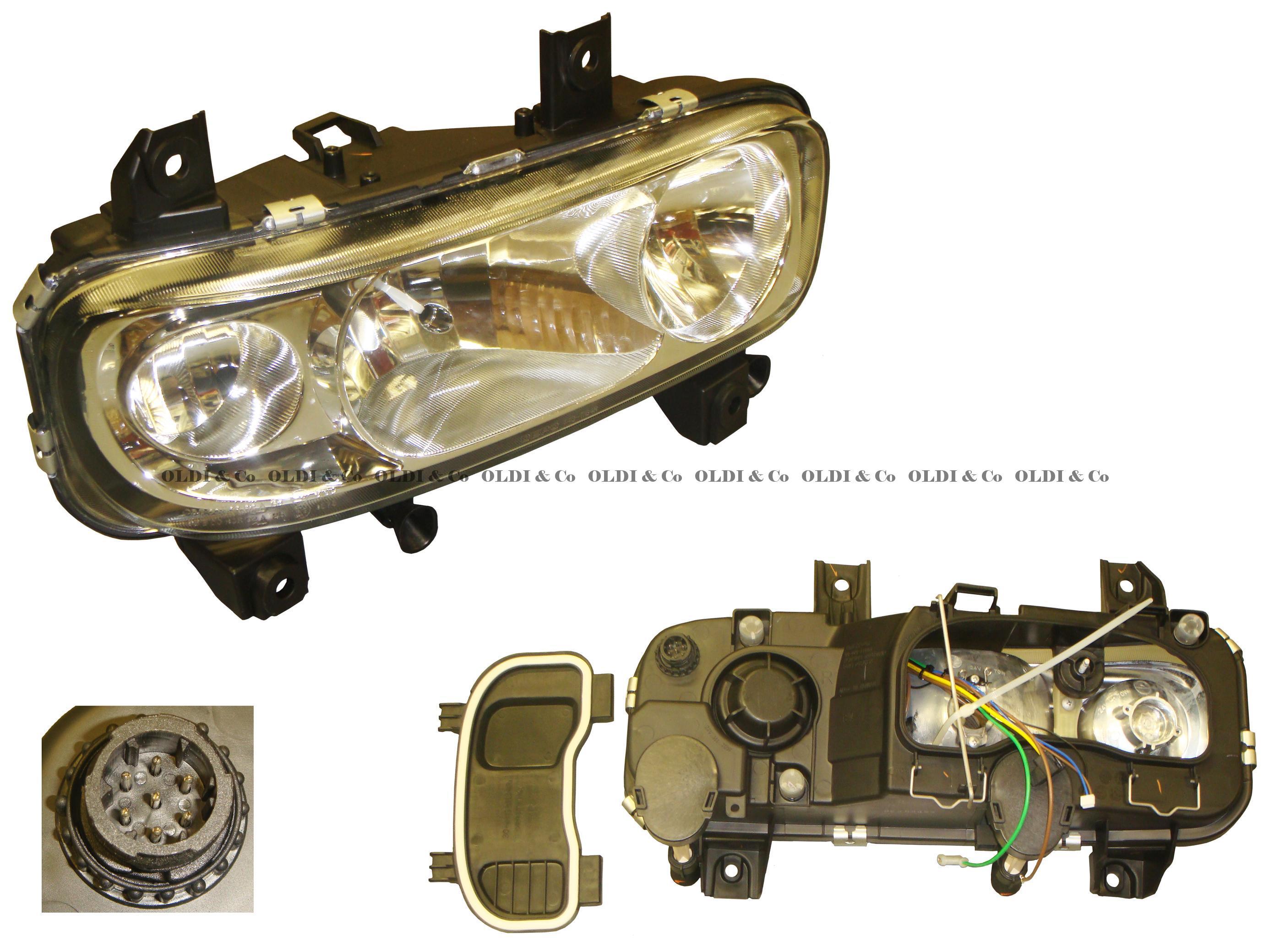 13.028.19349 Auto optika un lampas → Priekšējais lukturis komplektā