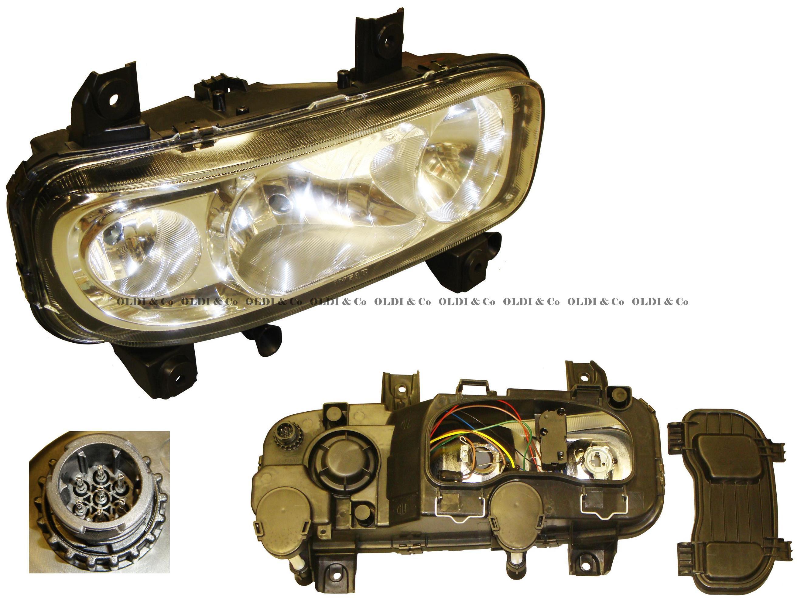13.028.19353 Optics and bulbs → Complete headlamp