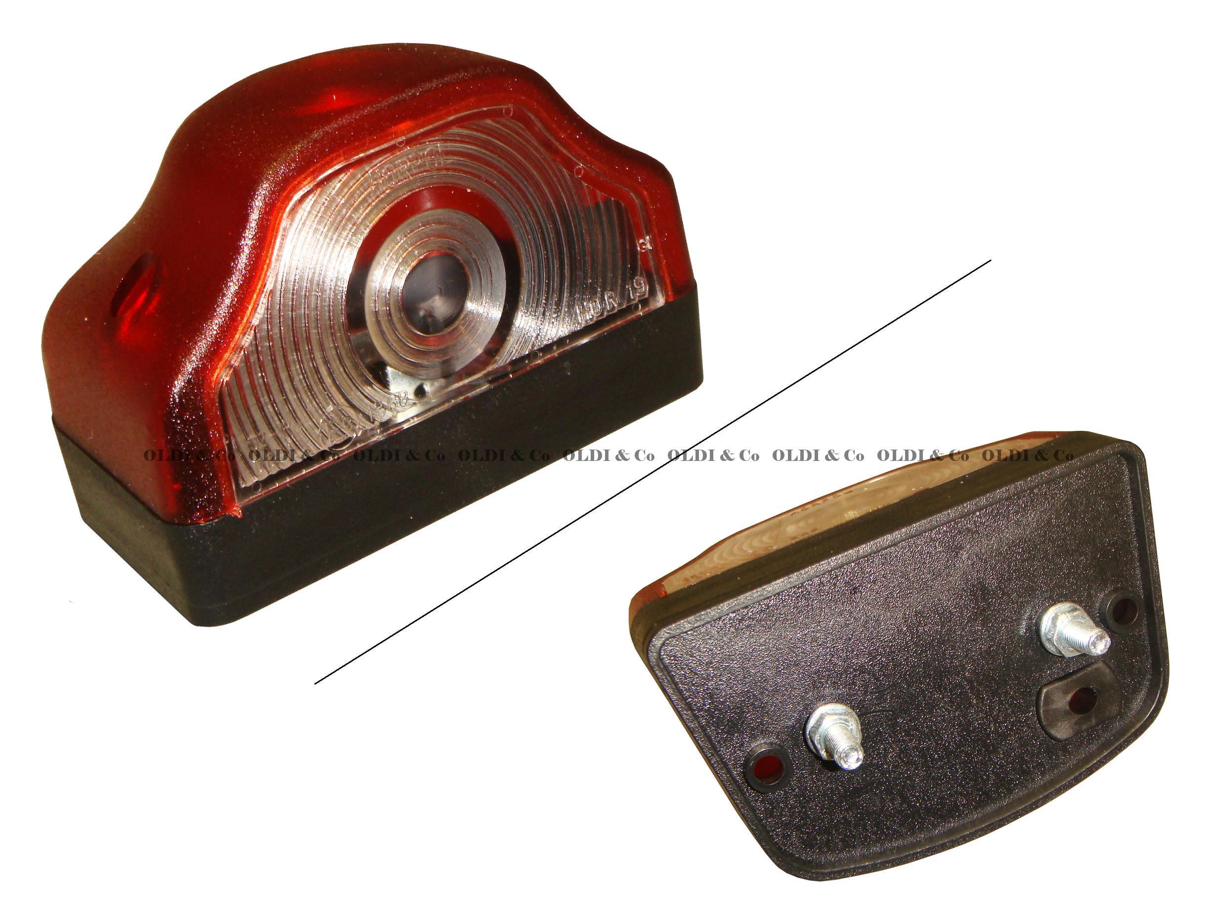 13.019.19905 Optics and bulbs → Registration plate lamp