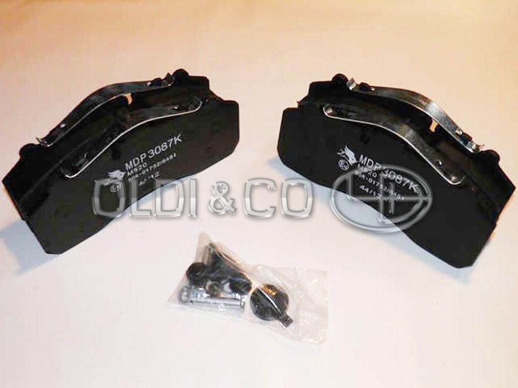11.010.21229 Calipers and their components → Brake pad kit