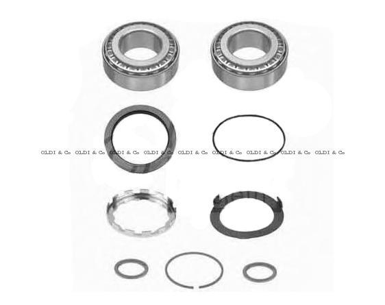 34.110.21241 Suspension parts → Hub rep. kit - bearings/seals