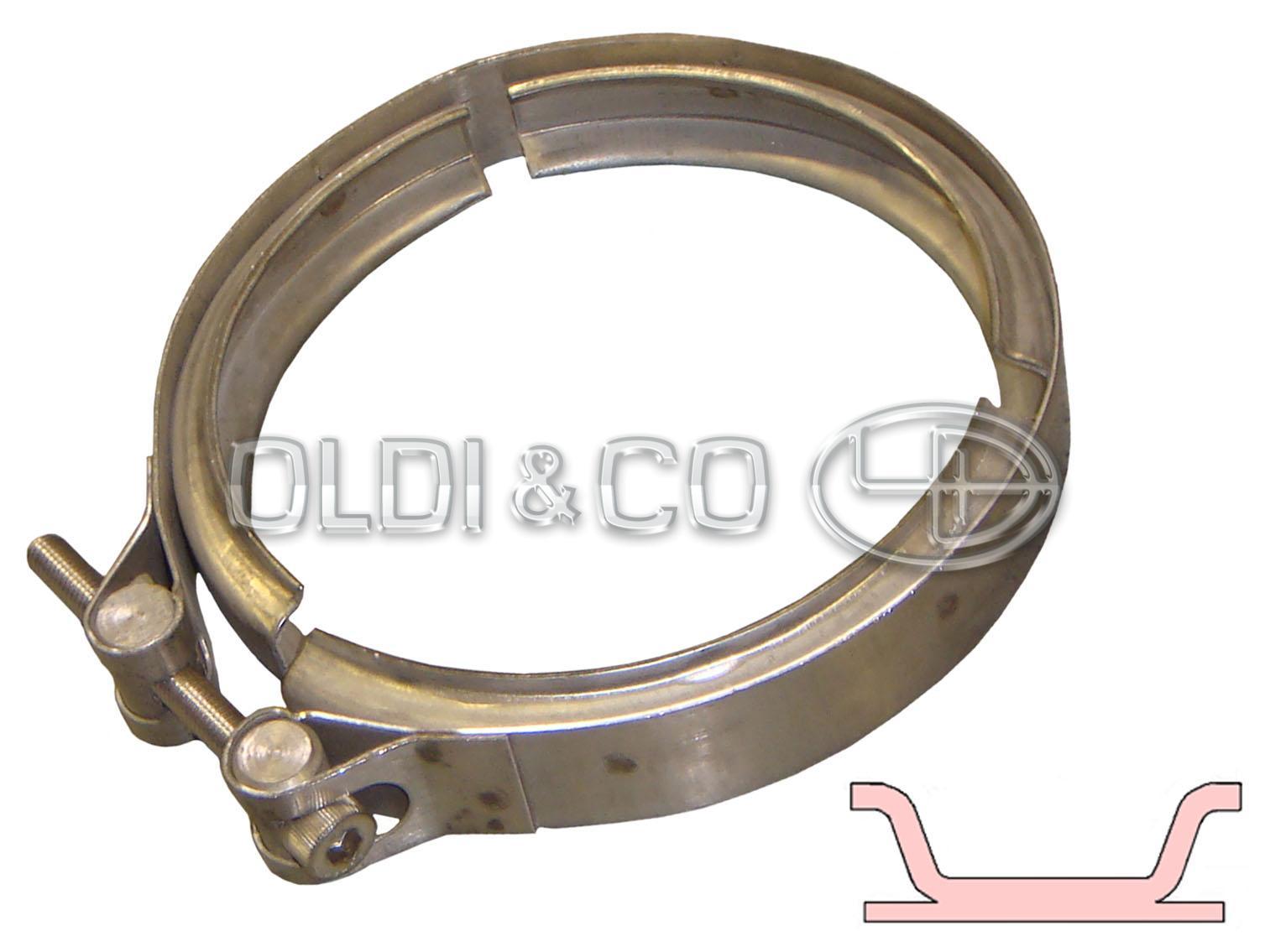 29.029.21332 Exhaust system → Flange clamp