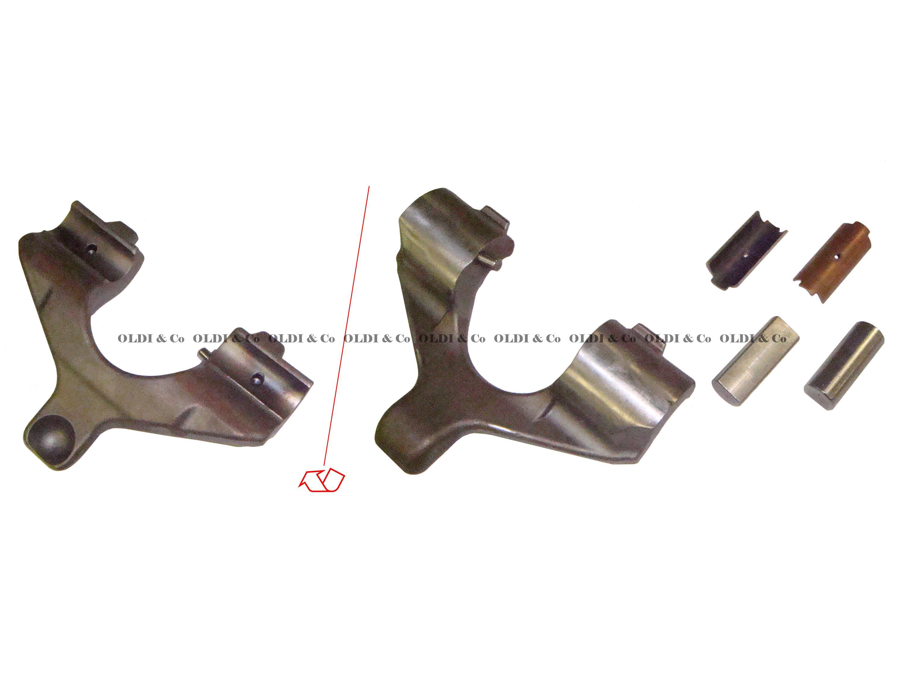 10.032.22013 Calipers and their components → Caliper lever with bearings