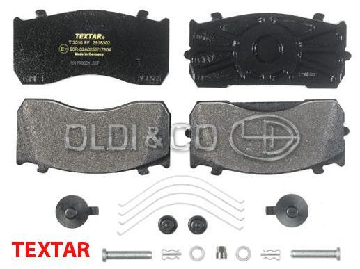 11.010.22704 Brake system → Brake pad kit