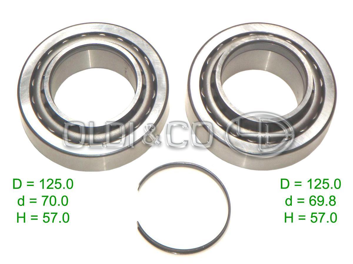 34.110.23209 Suspension parts → Hub rep. kit - bearings/seals