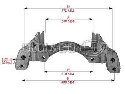10.035.23324 Calipers and their components → Carrier