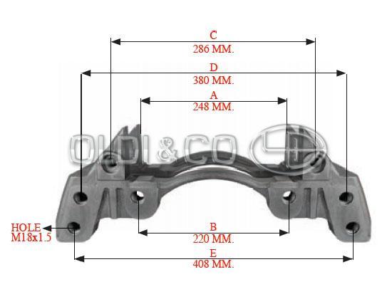 10.035.23326 Calipers and their components → Carrier