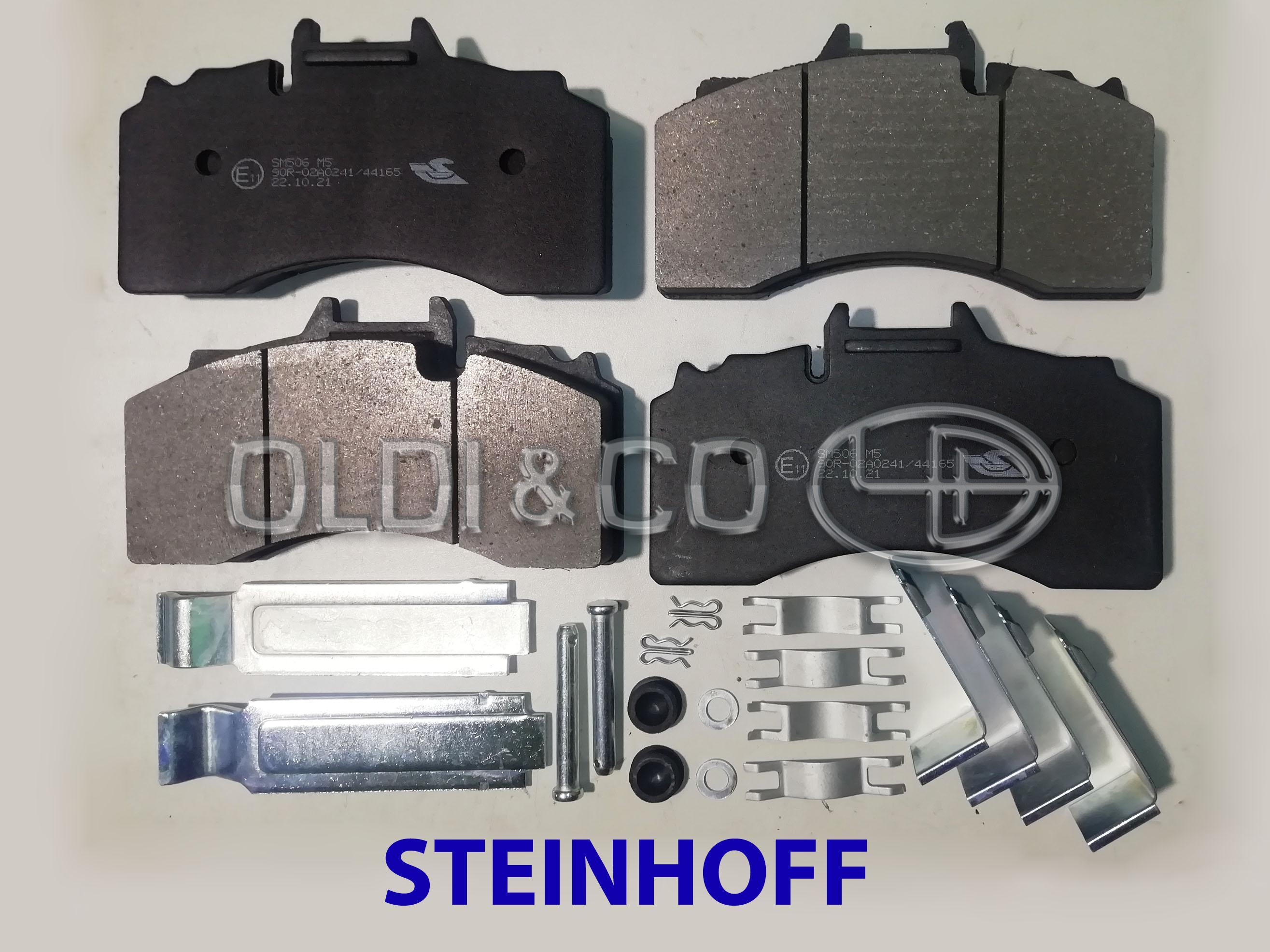11.010.23722 Calipers and their components → Brake pad kit