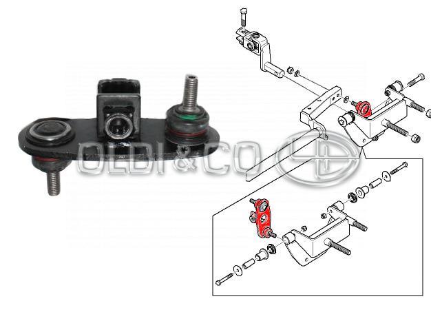 36.011.24053 Transmission control parts → Angle joint