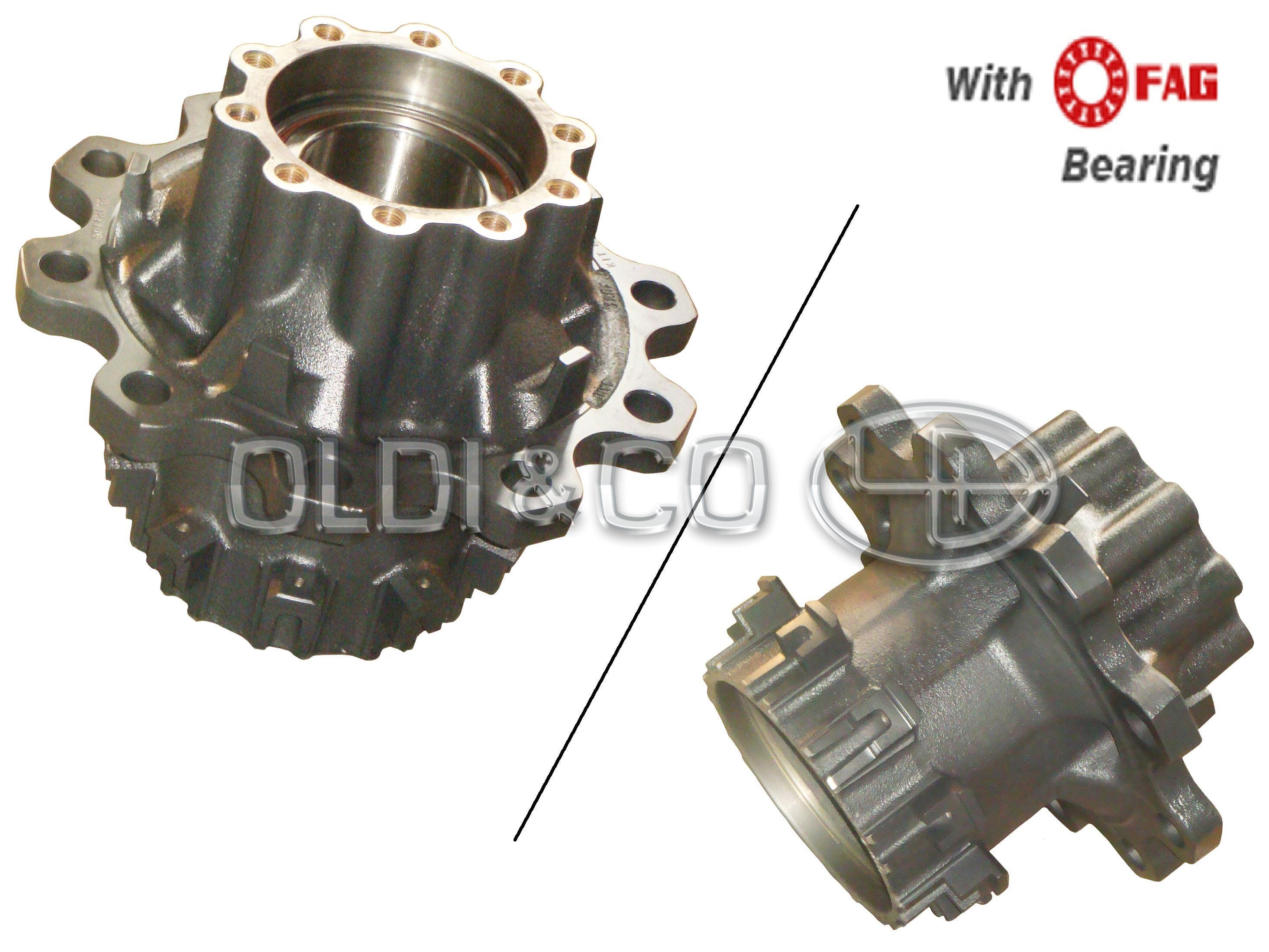 34.028.24628 Suspension parts → Hub with bearings