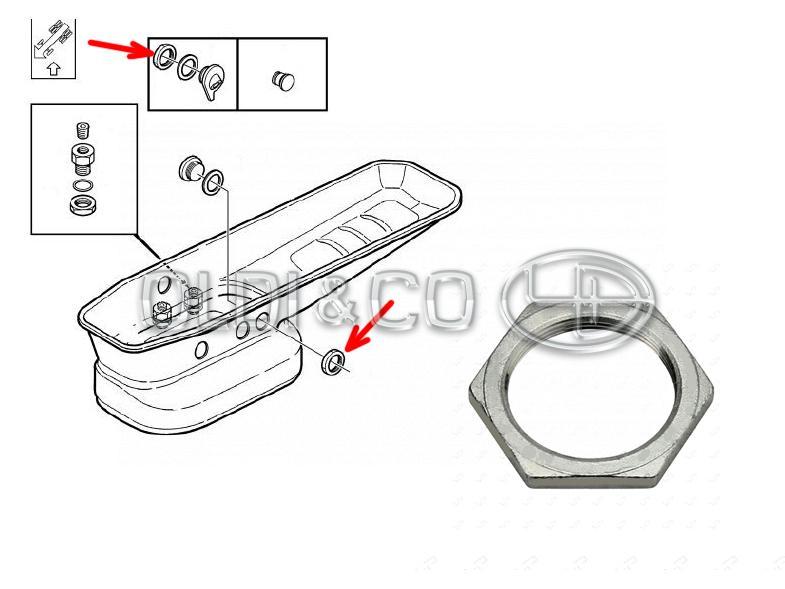 18.003.25256 Engine parts → Nut