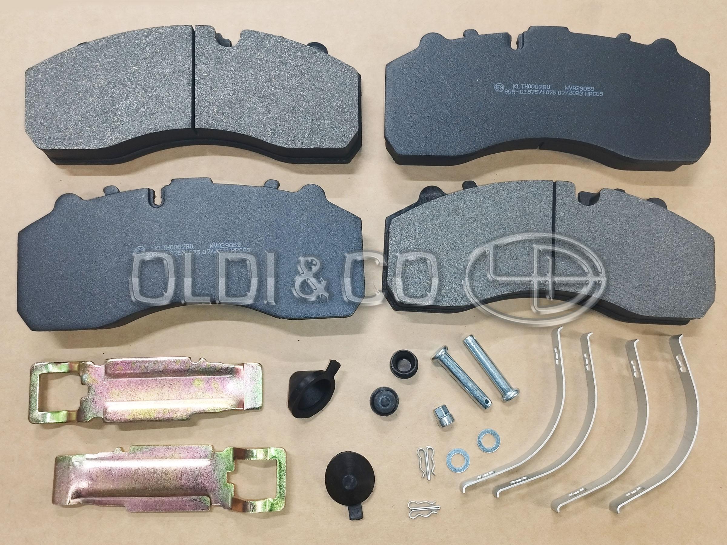 11.010.26552 Brake system → Brake pad kit