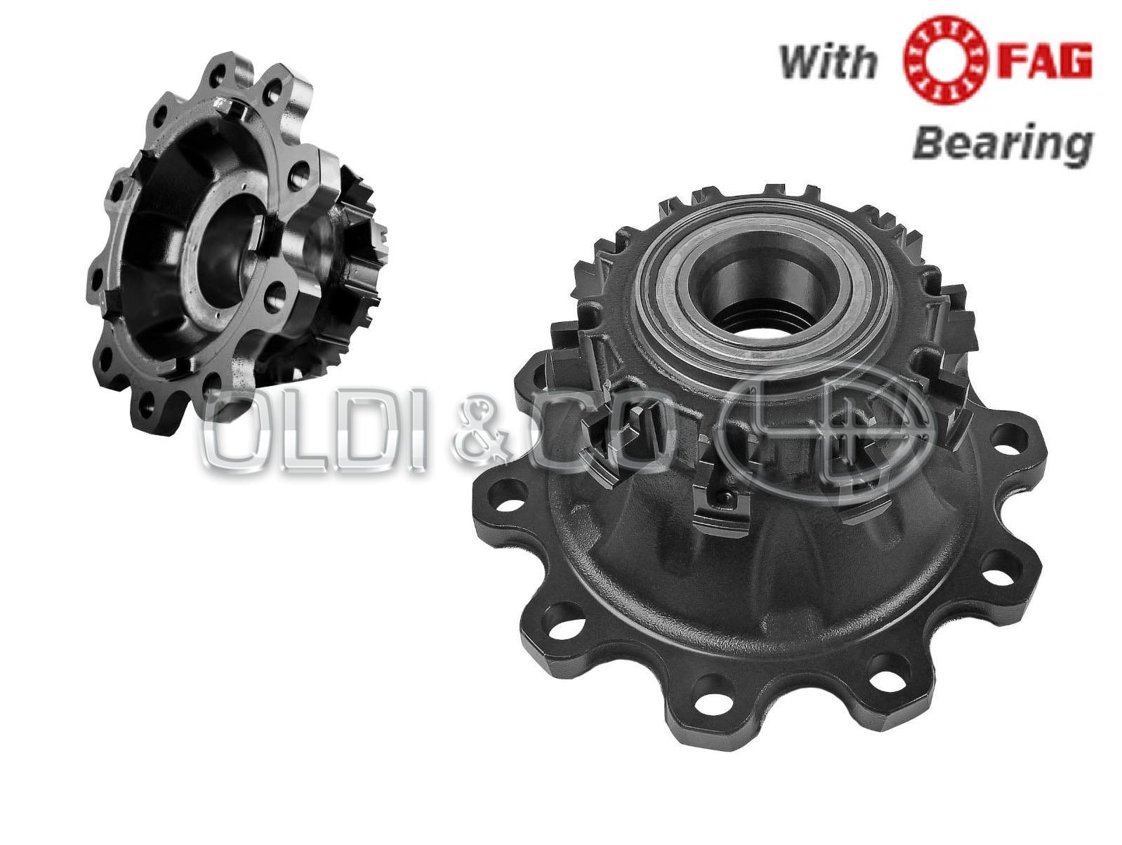 34.028.27373 Suspension parts → Hub with bearings