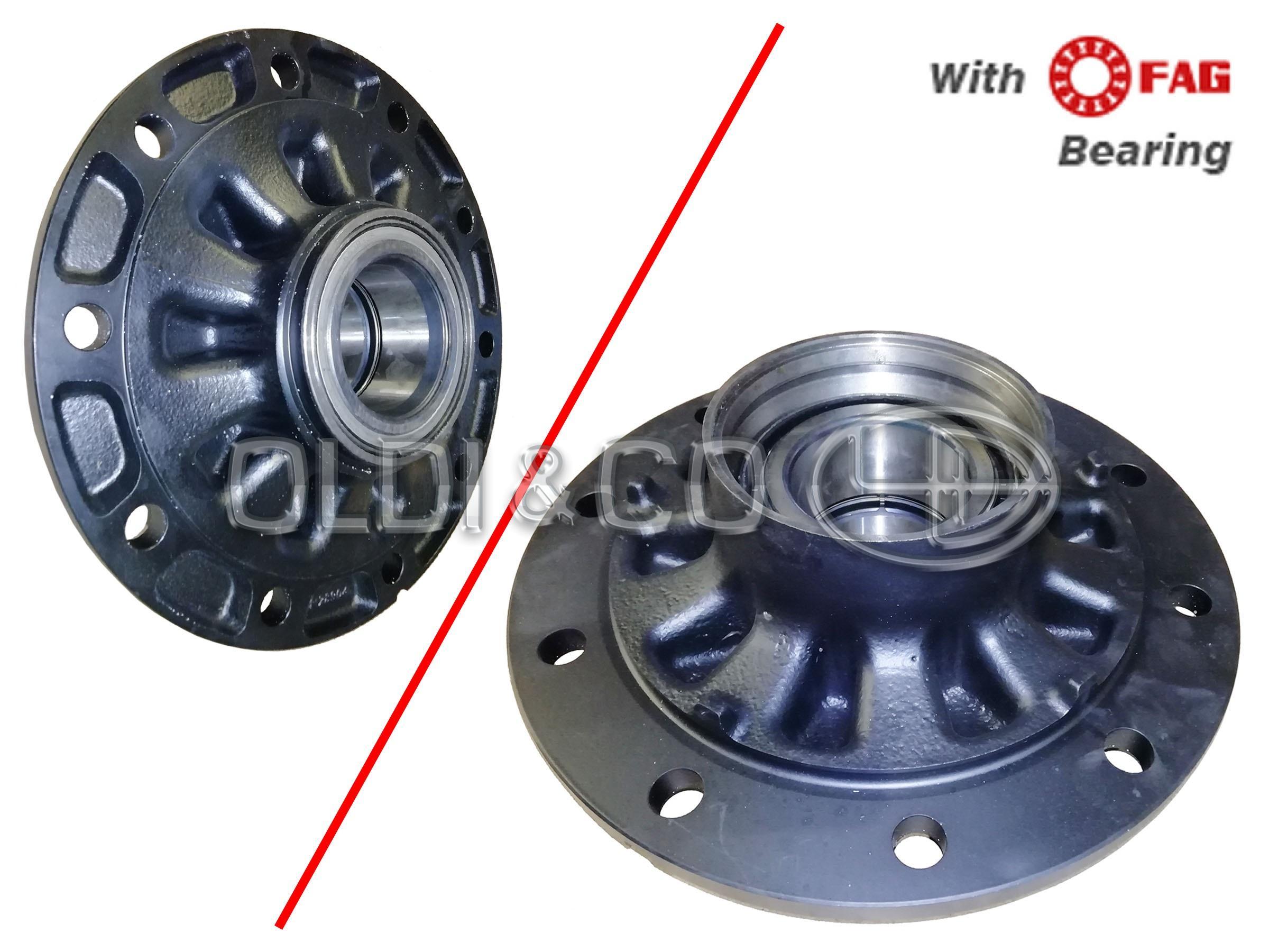 34.028.27374 Suspension parts → Hub with bearings