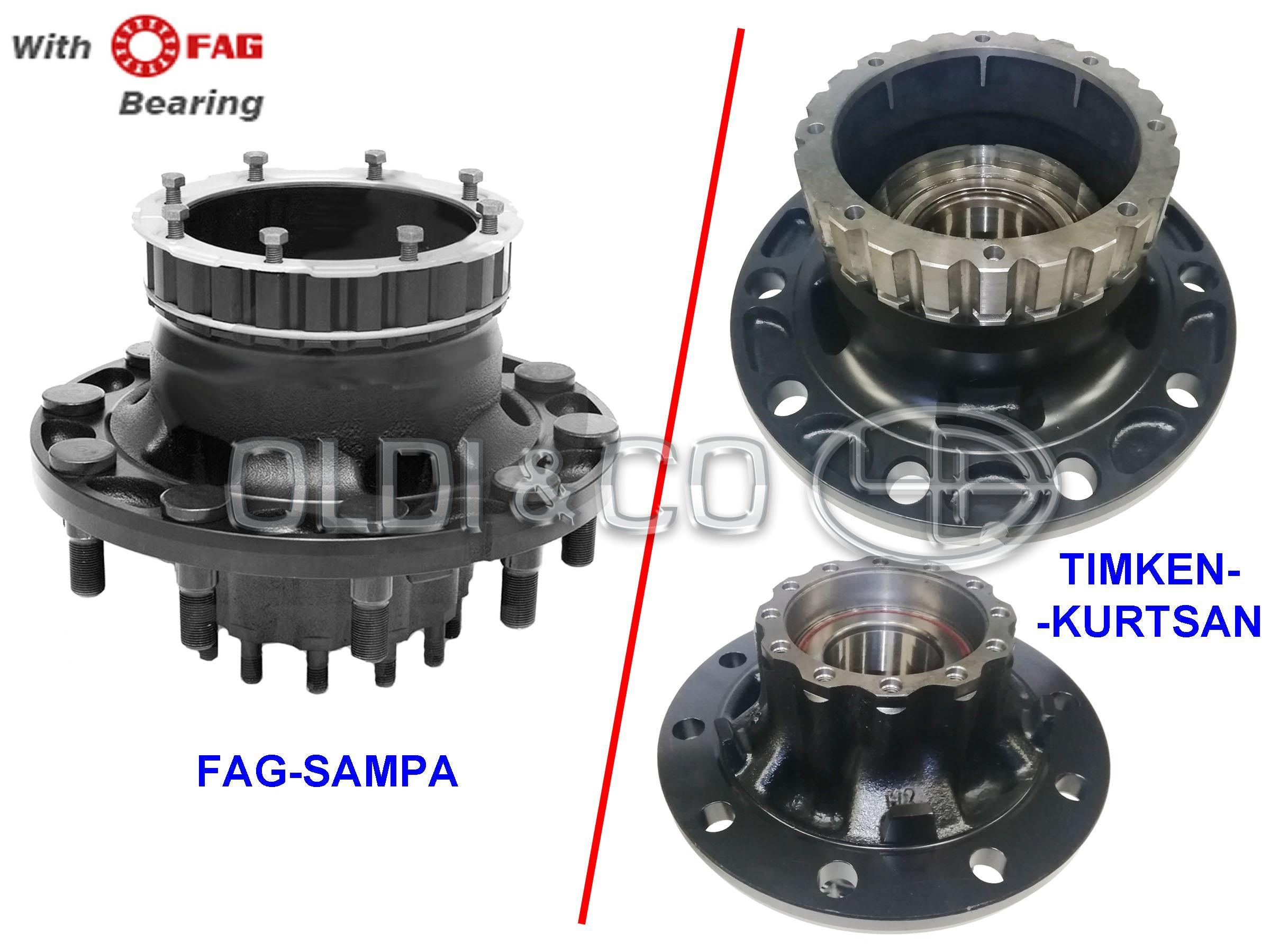 34.028.27431 Suspension parts → Hub with bearings
