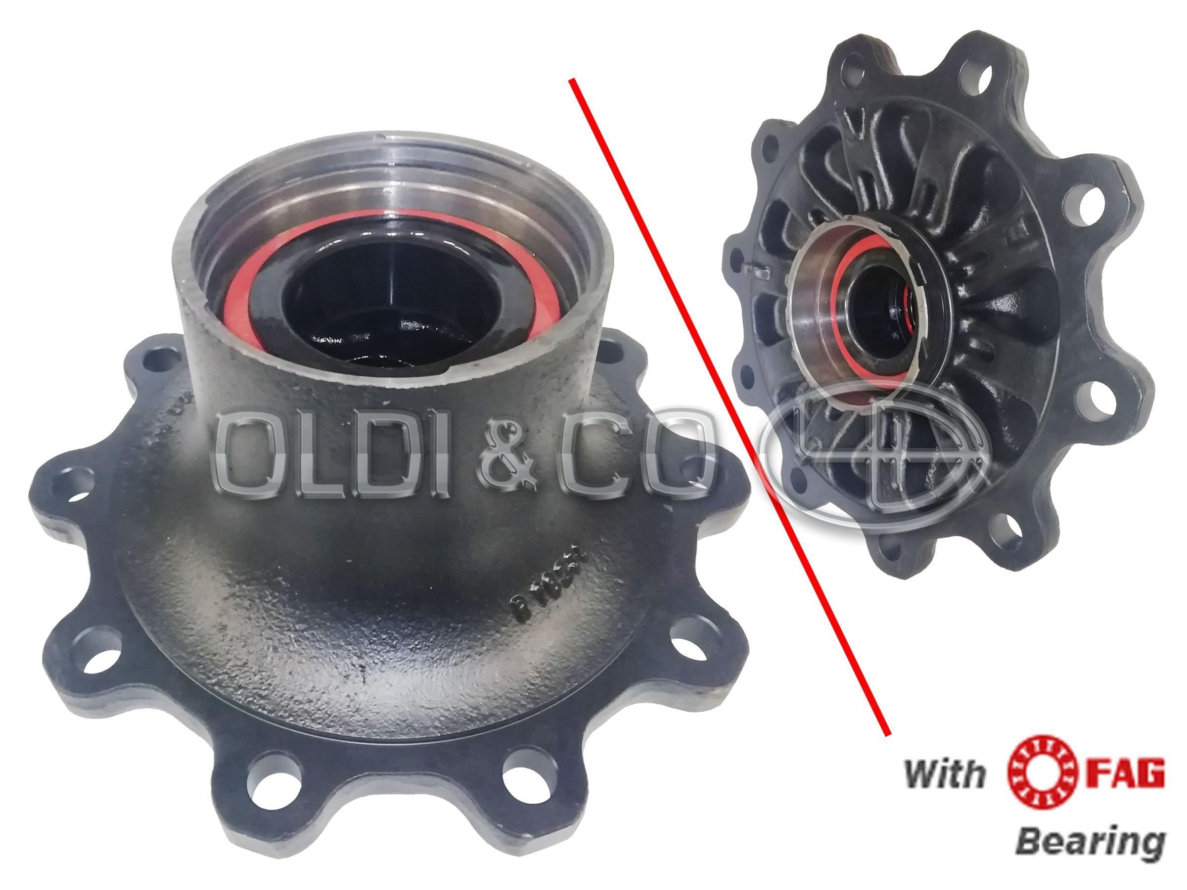 34.028.28559 Suspension parts → Hub with bearings