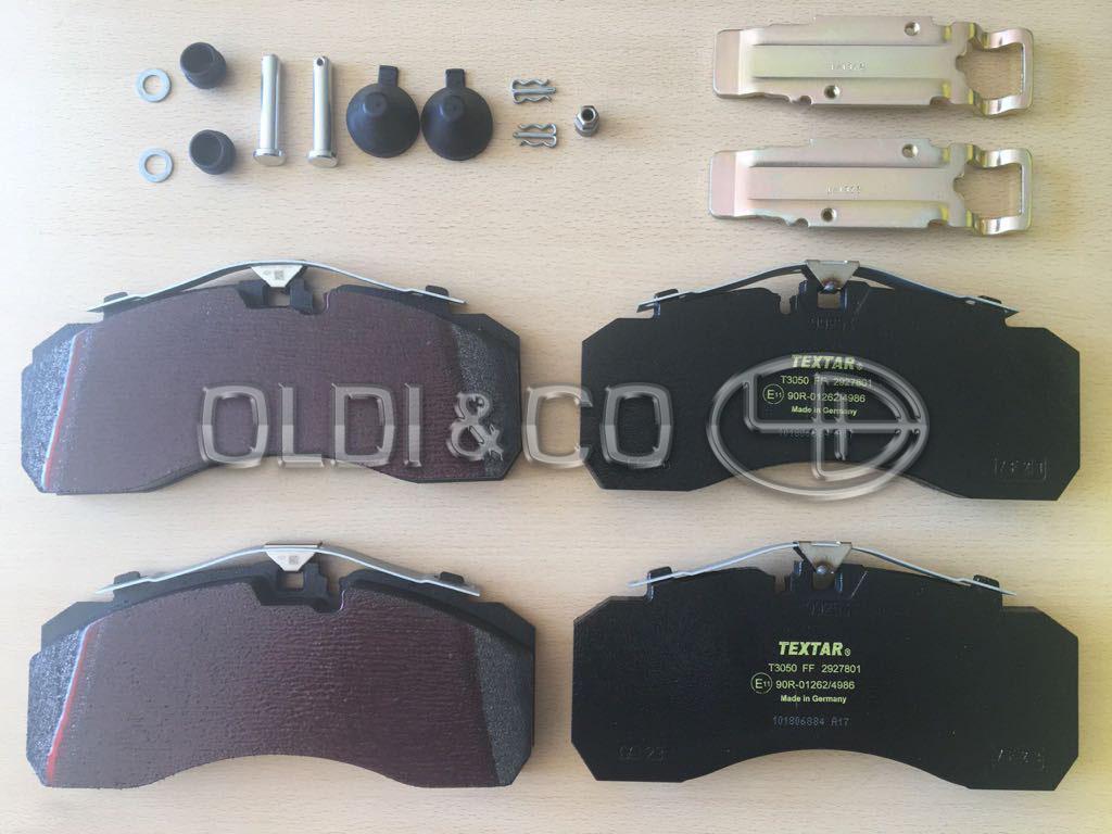 11.010.28570 Brake system → Brake pad kit