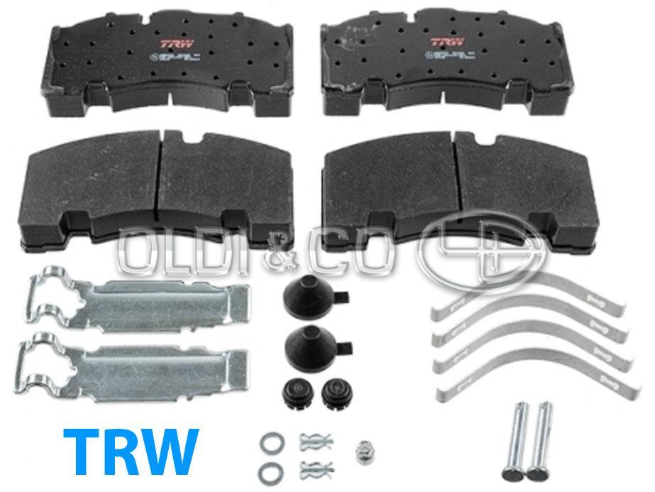 11.010.28739 Brake system → Brake pad kit