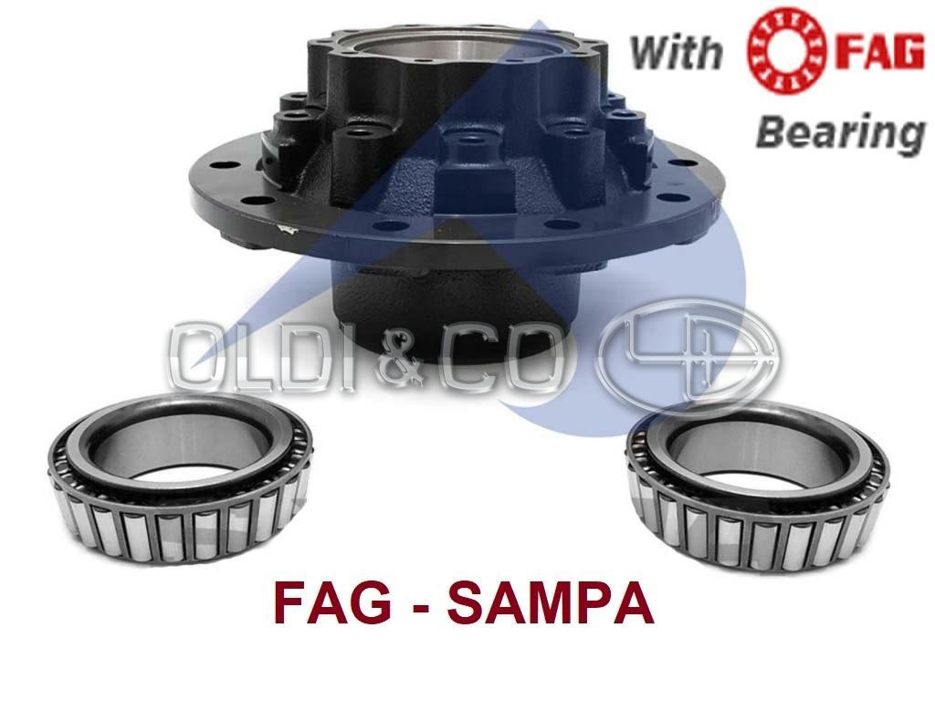 34.028.29445 Suspension parts → Hub with bearings