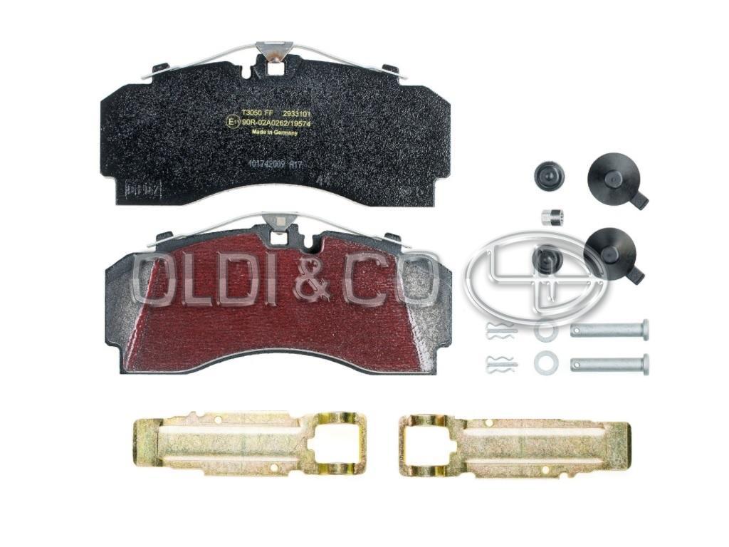 11.010.29923 Brake system → Brake pad kit