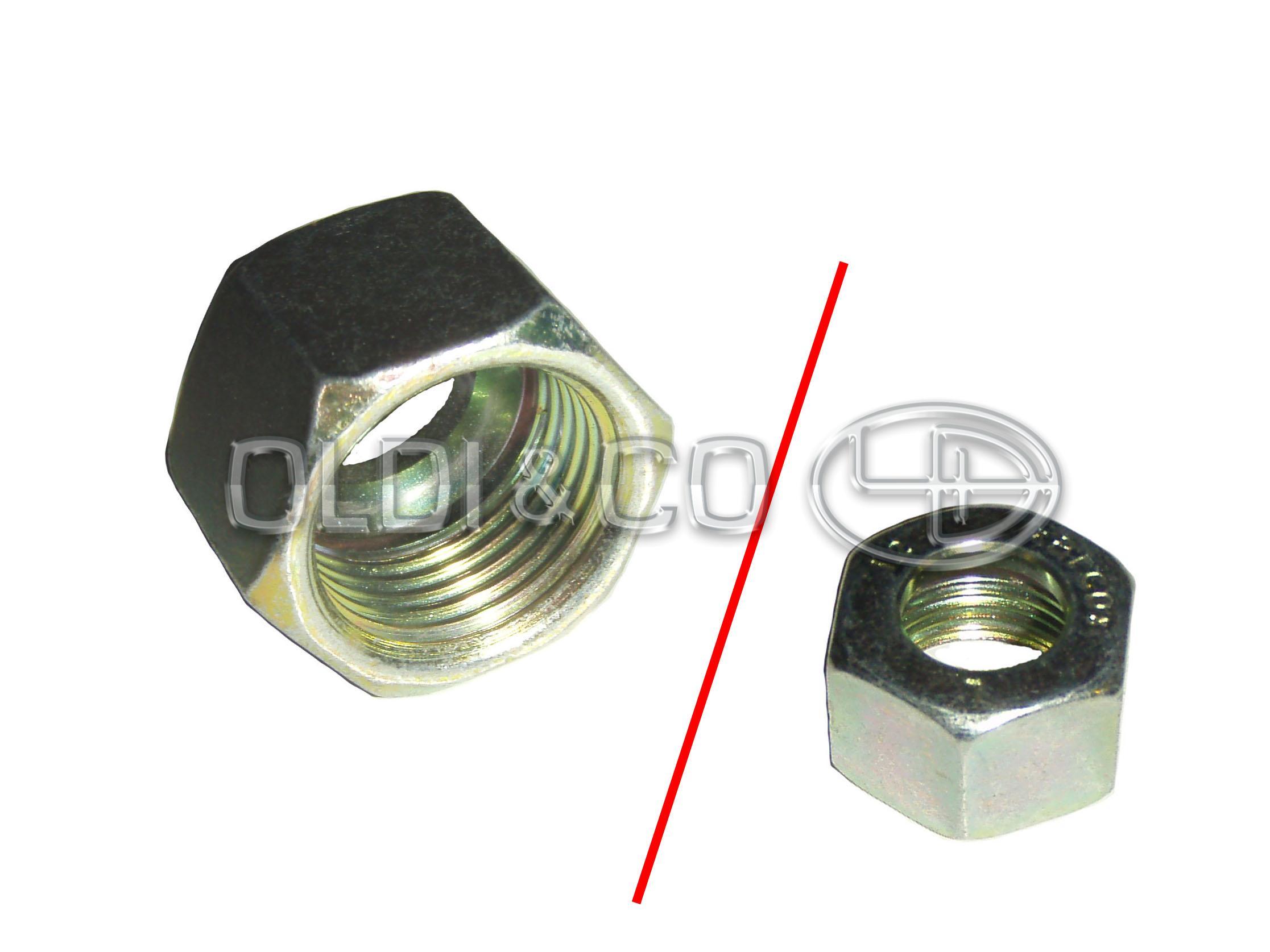 18.027.03185 Pneumatic system / valves → Pneumatic connector nut