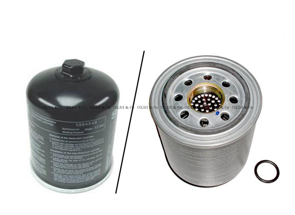 04.001.03845 Pneumatic system / valves → Air dryer filter