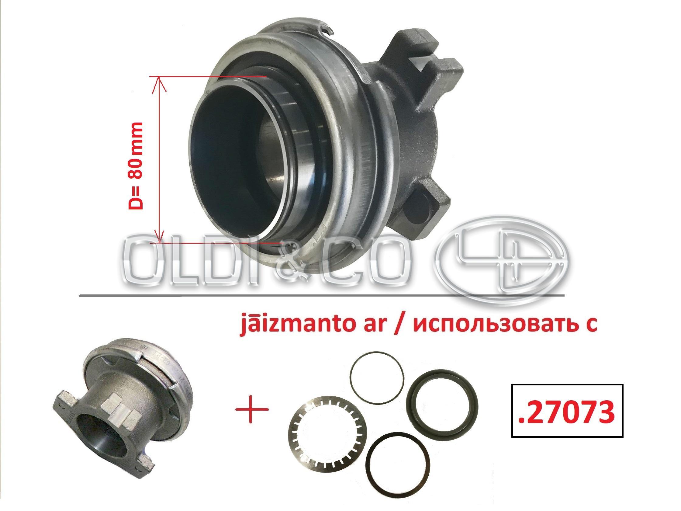 39.001.04297 Clutch system → Clutch release bearing