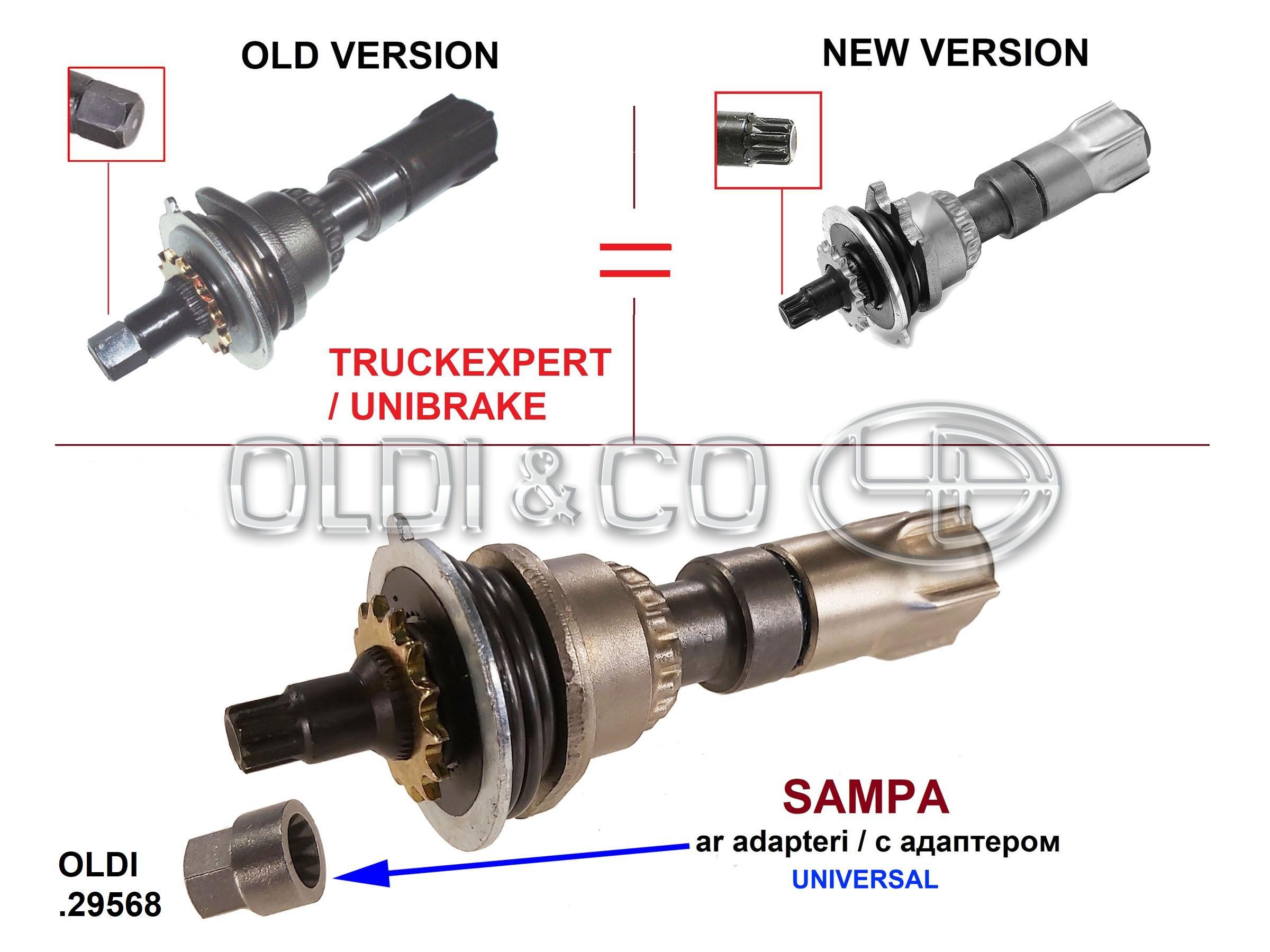 10.001.05224 Calipers and their components → Adjusting mechanism