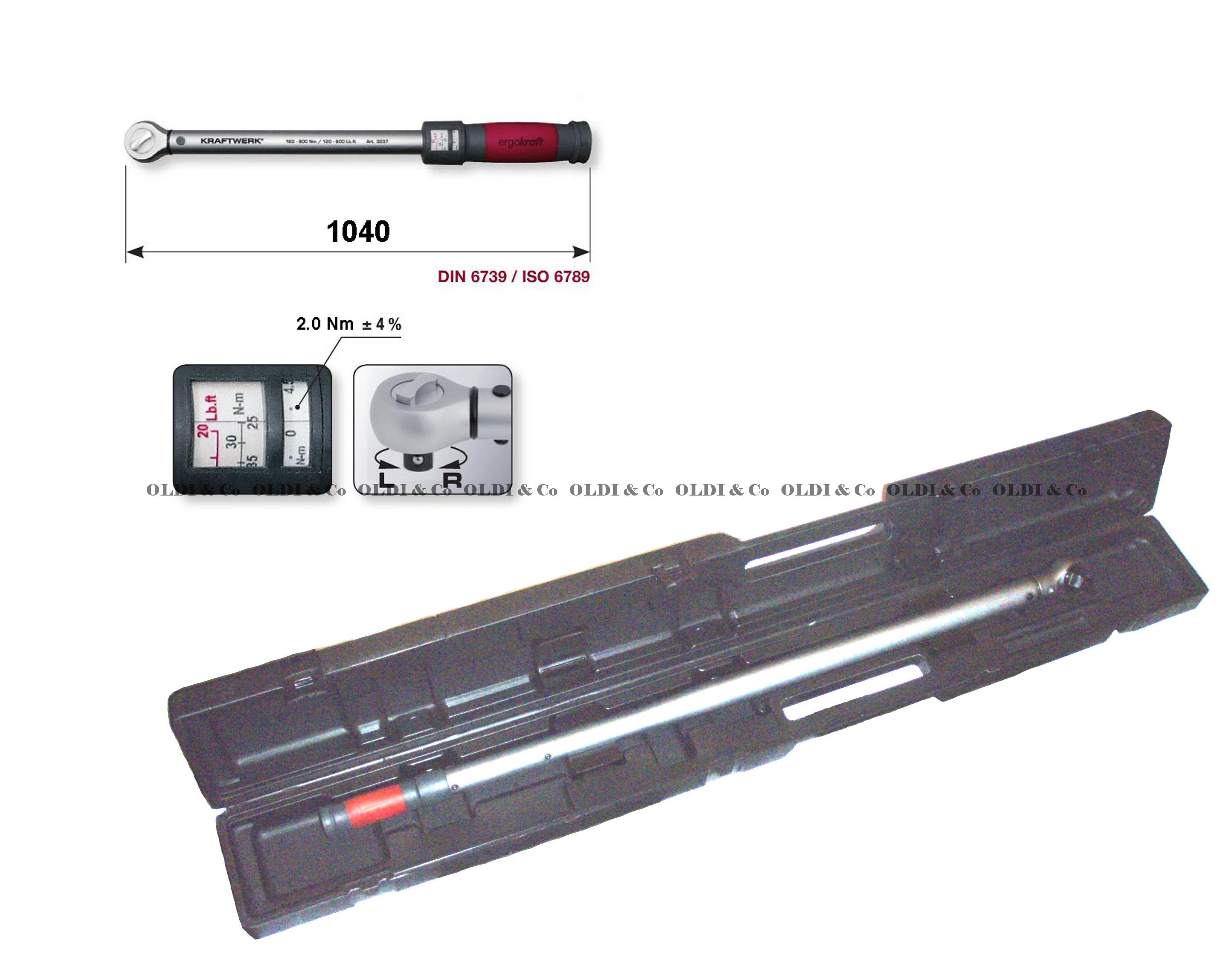 20.015.06527 Tools → Click torque wrench