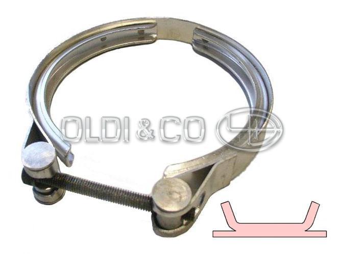 29.029.07032 Exhaust system → Flange clamp