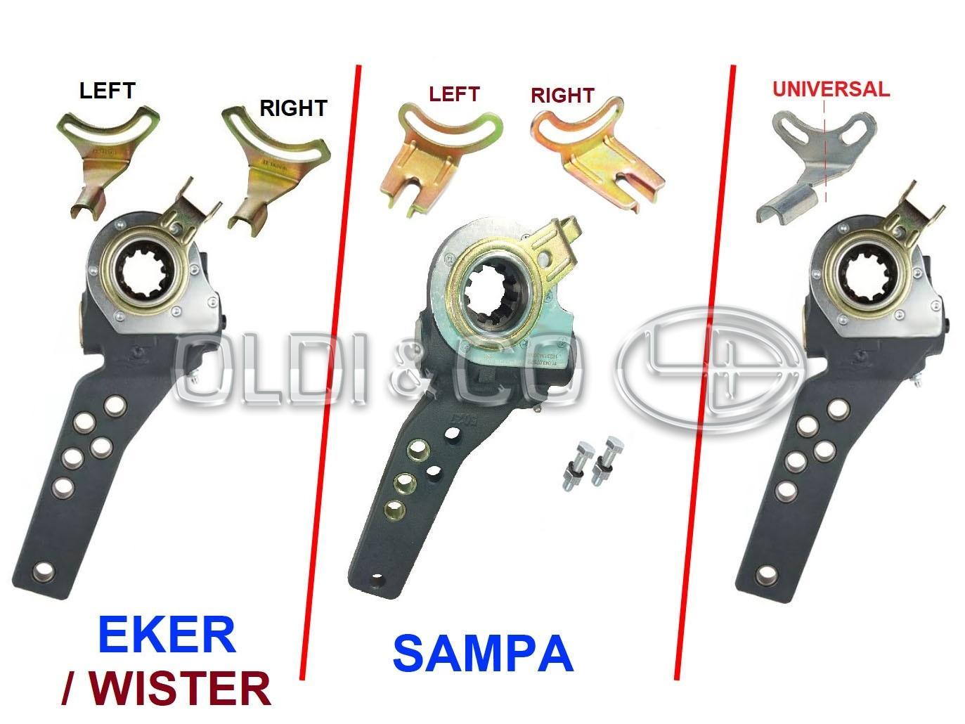 11.043.07529 Brake system → Slack adjuster (automatic)