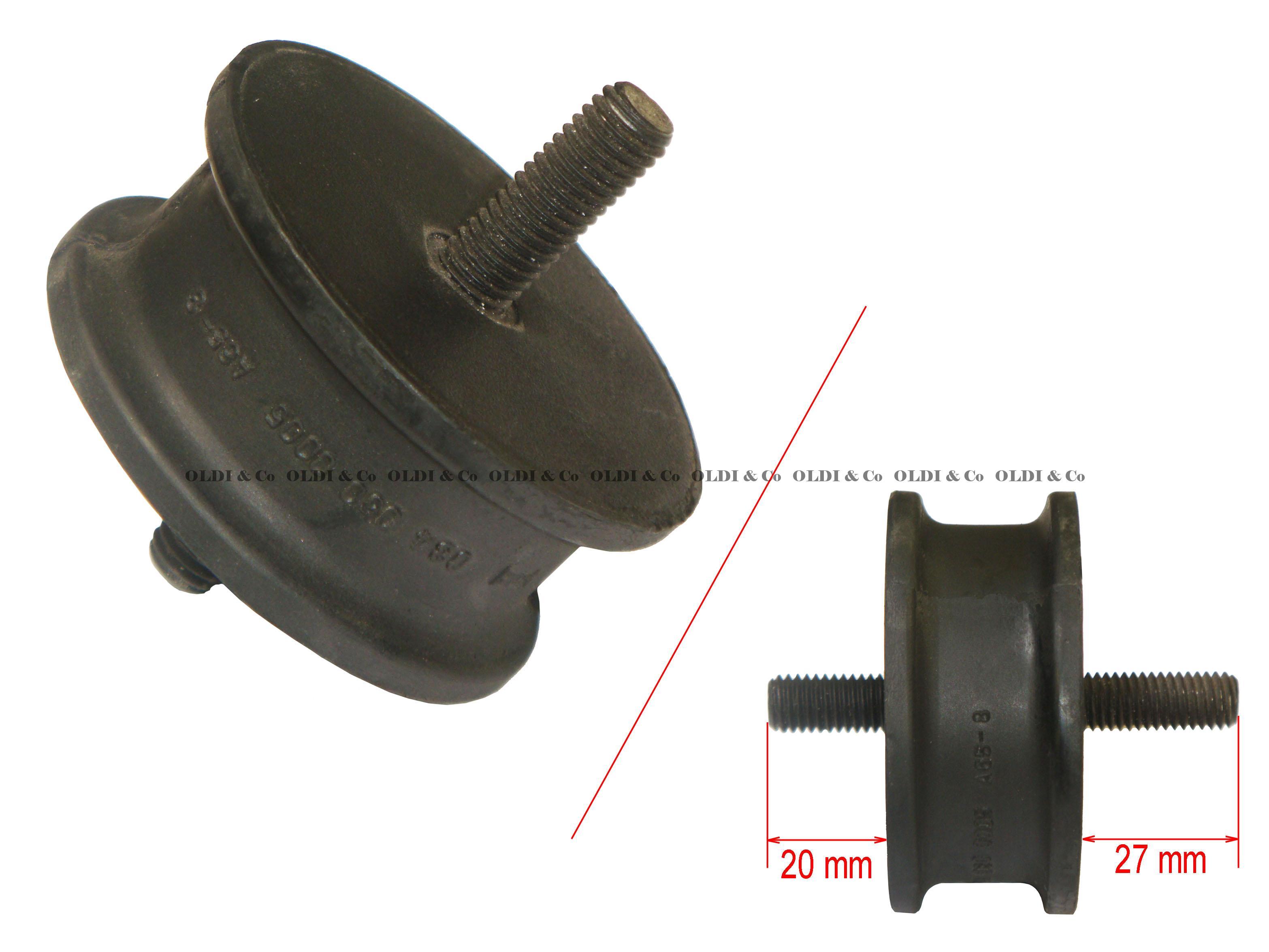 01.011.08898 Parts → Mounting rubber cushion